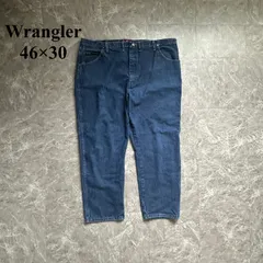【Wrangler】ラングラー（46×30）メキシコ製＊31MWZ＊ストレートデニムパンツ＊ビッグサイズ