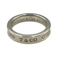 ティファニー TIFFANY&Co. リング・指輪 ナローリング シルバー925 レディース