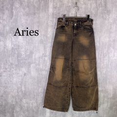 希少】Aries (アリーズ) デニムパンツ ジーンズ ストレート イタリア製 