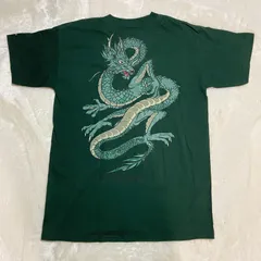 【新品タグ付】Troy Lee Design ドラゴン プリントTシャツ　バイクウェアのサムネイル