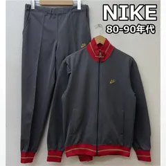 ナイキ 80-90年代 ビンテージ 紺タグ 日本製 トラック トップ ジャケット パンツ ジャージ セットアップ 80s 90s メンズ L ISItems【USED】【古着】【中古】50146749