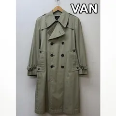 バン C-TK-1309 旧タグ ベルト付 トレンチコート ロング丈 メンズ - ISItems【USED】【古着】【中古】50146751