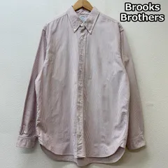 ブルックス ブラザーズ USA製 ロンドンストライプ スーピマコットン オックスフォード ボタンダウン シャツ メンズ - ISItems【USED】【古着】【中古】50146756