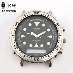 【ジャンク】CITIZEN 8951 GN-4-S アラーム・クロノグラフ腕時計