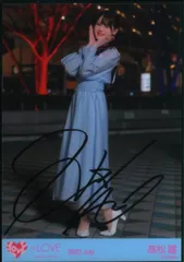 =LOVE 2022年7月ランダム生写真 高松瞳 【直筆サイン入り】2022.July 11thcw「笑顔のレシピ」2 ヒキ