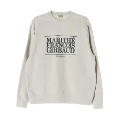 (新品)マリテフランソワジルボー ライト ヘザー グレー Classic スウェット L