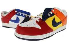 ナイキ NIKE DUNK LOW JP QS WHAT THE MIDNIGHT NAVY VARSITY MAIZE ダンク ロー ワット ザ ミッドナイト ネイビー バーシティ メイズ IB2051-400 27 マルチカラー▲■251019