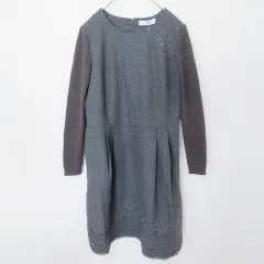 ギャラリービスコンティ GALLERYVISCONTI 袖ニット ワンピース w881186ss