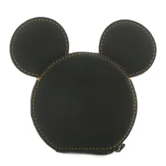 コーチ COACH ディズニーコラボ 小銭入れ コインケース レザー ミッキー型 ロゴ 黒 ブラック F59071 /XZ ■GY18