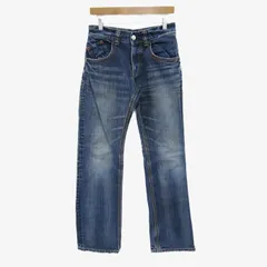 エドウィン デニムパンツ ボトムス ジーンズ 404XVS 日本製 レディース 28サイズ ブルー EDWIN 【中古】