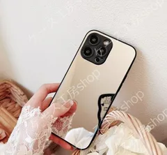 iPhone7Plus  iPhone8Plus  iPhone X   iPhone XS  iPhone XR  iPhone XS Max多機種対応 シンプル純色 & キャンディカラー 補?ミラー付き 金属フレーム 指紋付着防止 レンズ全周保護防?ケース