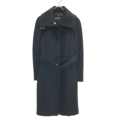 MAX&CO マックスアンドコー ハイネックウールコート 40140310 ブラック 38