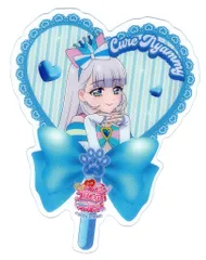 映画キミとアイドルプリキュア♪ 来場者特典 うちわ型クリアカード(キュアニャミー) 第2弾