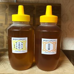 非加熱 国産純粋はちみつ 宮城県栗駒産 お徳用1000g まとめて4本送料込