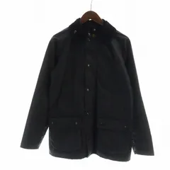 バブアー Barbour ビデイル ウォッシュド SL BEDALE WASHED オイルドジャケット 長袖 ミドル 36 S グレー 黒 ブラック 1502210 /MQ