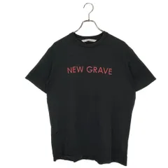 JOHN LAWRENCE SULLIVAN ジョンローレンスサリバン NEWGRAVE 半袖 カットソー Tシャツ 5A013'17-39 L ブラック メンズのサムネイル
