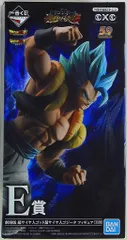 BANDAI SPRITS 一番くじ ドラゴンボール 超戦士バトル列伝Z E賞劇場版超サイヤ人ゴッド超サイヤ人 ゴジータ フィギュア