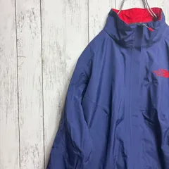 THE NORTH FACE ザノースフェイス GORE-TEX Paclite Shell ゴアテックス ジャケット ネイビー×レッド M 防水 防風 軽量 アウトドア