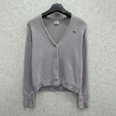 95 ラコステ レディース ウール ニット カーディガン