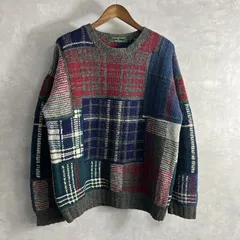 90‘s EMBASSY ROW パッチワーク セーター