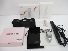 優良品 JGUG 冷感脱毛器 T66/リファカラットレイ/コスビューティー アクアピーリングプロEX等6点 家庭用美容器