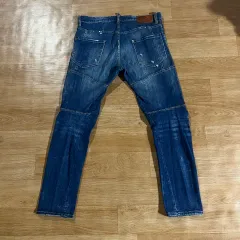 34 DSQUARED2 スリム バイカーデニム