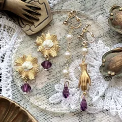 accessory set 紫の香り