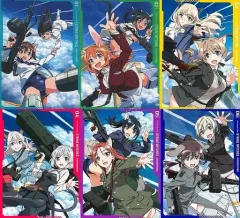 【中古】アニメDVD ストライクウィッチーズ ROAD to BERLIN 初回生産版 全6巻セット