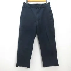 H■ディッキーズ/Dickies 874 Original Fit ワークパンツ チノパン【32】紺/MENS■42 【中古】