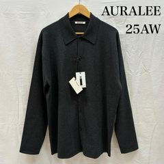 AURALEE キッドモヘア ニット シャツ カーディガン オーラリー 新品