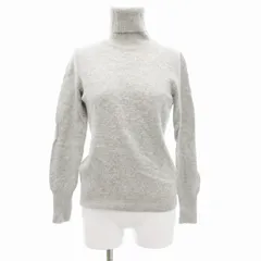 グリーンレーベルリラクシング ユナイテッドアローズ green label relaxing ニット セーター 長袖 タートルネック グレー /JS ■FF