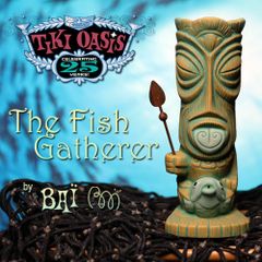 希少 ヴィンテージ TIKI ティキ像 クー神 木彫り フィリピン製 魔除け