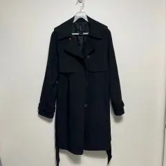 ZIO SONGZIO 지오 송지오 ブラック トレンチ コート 66