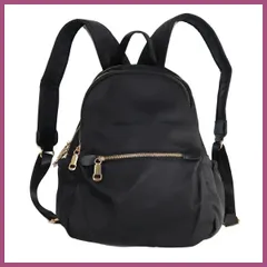 多機能 リュック ナイロン 軽量 大容量 撥水 防水 通勤 旅行 黒