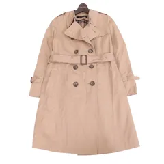 UNITED ARROWS ユナイテッドアローズ 秋冬 ライナー★ 裏地チェック トレンチコート Sz.38 レディース