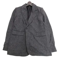 ROPE' PICNIC ロペピクニック 秋冬 ウール混★ ヘリンボーン テーラード ジャケット Sz.38 レディース グレー