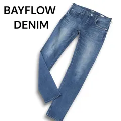 BAYFLOW DENIM ベイフロー ダメージ＆リペア加工★ スキニー デニム パンツ ジーンズ Sz.29　メンズ