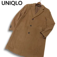 UNIQLO ユニクロ 秋冬★ ウール カシミヤ チェスターコート Sz.S メンズ