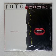 帯 国内盤 TOTO/ISOLATION/CBS 28AP2929 LP
