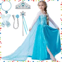 【特価セール】生日 仮装 子供 子供 パーティー ハロウィン お姫様なりきり キッズコスチューム ドレス ドレス ワンピース 撮影 女の子 衣装 コスプレ プリンセス [KALAOK]
