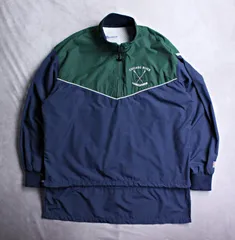 【BOATHOUSE】80s～90s USA製 ナイロンジャケット プルオーバー スタンドカラー XLサイズ ボートハウス ビンテージ