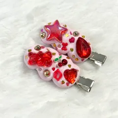 【No.120】前髪クリップ ホイップデコ