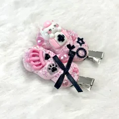 【No.121】前髪クリップ ホイップデコ