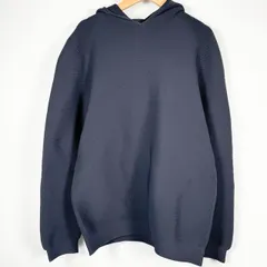 ザノースフェイス THE NORTH FACE グローブフィットフーディー ニットパーカー NT12097 長袖 ロゴ ネイビー 紺 M 国内正規品