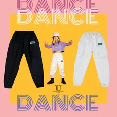 キッズ ダンス HIPHOP セットアップ カーゴ パンツ 女の子