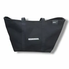 NEIGHBORHOOD × L.L.Bean 23SS TOTE BAG LARGE トートバッグ ネイバーフッド × エルエルビーン 231KMLBN-CG08 ブラック L (96628A)のサムネイル