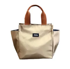 使いやすい 機能的 ランチバッグ 軽量 通勤 おしゃれ かわいい かばん 小さめ大人 マザーズバッグ キャンバストートバッグ レディース 手提げバッグ ミニトートバッグ (C/ブラウン) [SEYIXU]