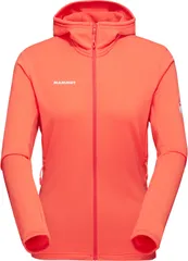 マムート MAMMUT アウトドア アコンカグア ライト ミッドレイヤー フーデッド ジャケット レディース 女性 ウィメンズ 上着 アウター 登山 お出かけ ハイキング 1014-04410  101404410 2280 PEACH