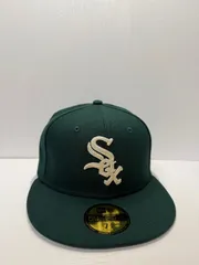 Newera シカゴホワイトソックス 59fifty フィッティドキャップ グリーンカラー