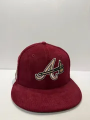 Newera アトランタブレーブス オールスターゲーム2000 59fifty フィッティドキャップ レッドカラー